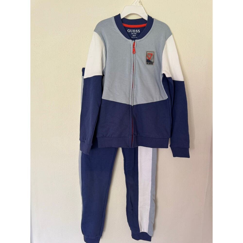 Guess NWT full zip jacket and Joggers set size 6x/7